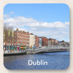 Dublin. Irland Getränkeuntersetzer