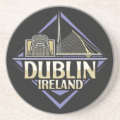Dublin Irland Getränkeuntersetzer (Vorne)