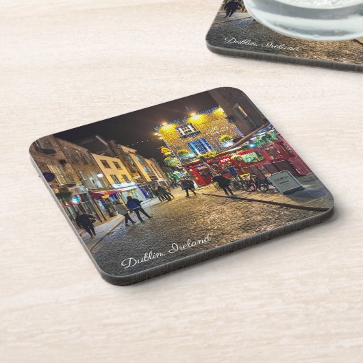 Dublin, Irland Getränkeuntersetzer (Linke Seite)