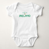 Dublin Irland in Schwierigkeiten Baby Strampler (Vorderseite)