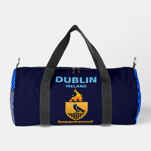 Dublin Irland - Irisch Personalisiert Duffle Bag (Rückseite)