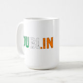Dublin Irland Kaffeetasse (Vorderseite Links)
