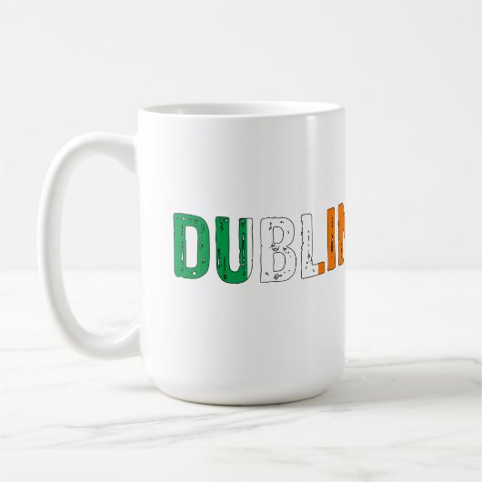 Dublin Irland Kaffeetasse (Links)