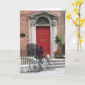 Dublin, Irland Karte (Gelbe Blume)