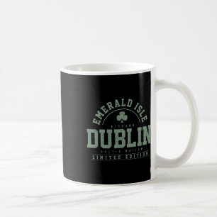 Dublin Irland Kleeblatt Irischer St. Patricks Tag Kaffeetasse