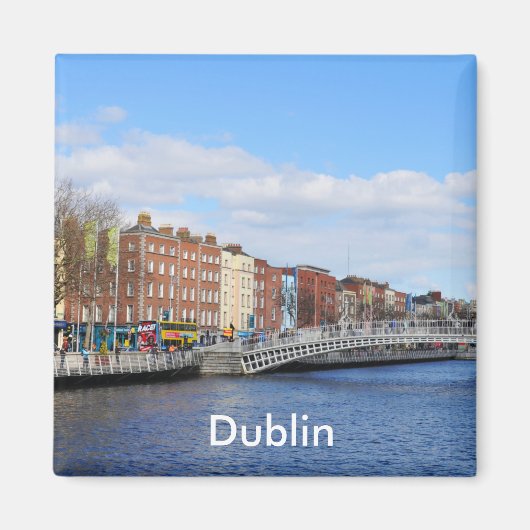 Dublin. Irland Magnet (Vorne)