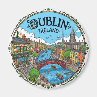 Dublin Irland Magnet