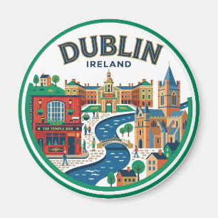 Dublin Irland Magnet
