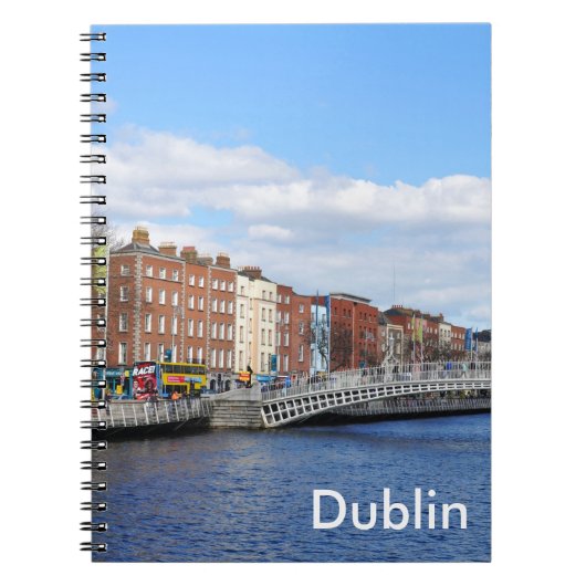 Dublin. Irland Notizblock (Vorderseite)