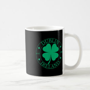 Dublin Irland Ost 988 Kleeblatt Shamrock St. P Kaffeetasse