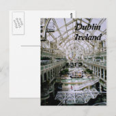 Dublin, Irland Postkarte (Vorne/Hinten)