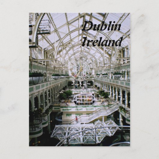 Dublin, Irland Postkarte (Vorderseite)