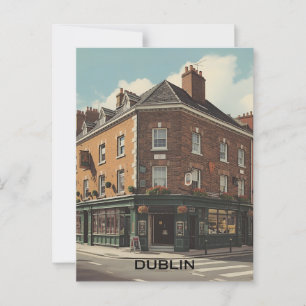 Dublin Irland Postkarte
