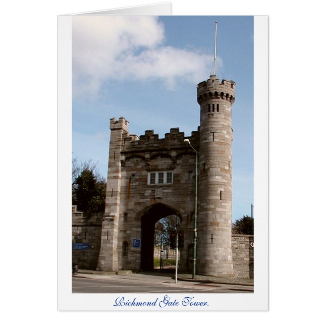 Dublin Irland: Richmond-Tor-Turm (Vorne)