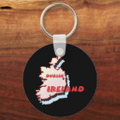 Dublin Irland Schlüsselanhänger (Vorderseite)