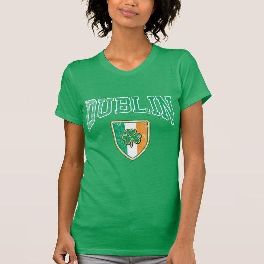 DUBLIN Irland T-Shirt (Vorderseite)