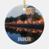 Dublin Irland Weihnachtsschmuck (Vorne)