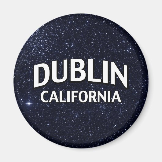 Dublin Kalifornien Magnet (Vorne)