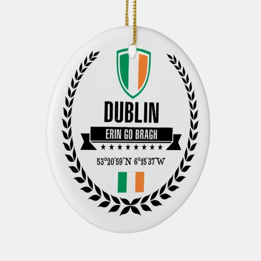 Dublin Keramikornament (Rechts)