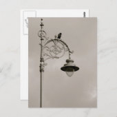 Dublin Lamp Postkarte (Vorne/Hinten)