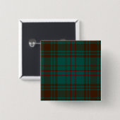 Dublin Landkreis Irish Tartan Button (Vorne & Hinten)