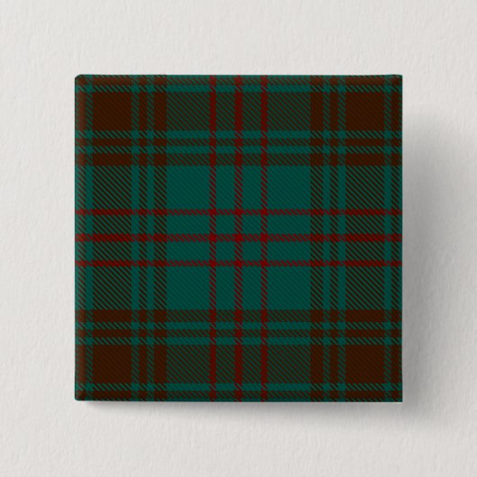 Dublin Landkreis Irish Tartan Button (Vorderseite)
