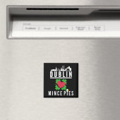 Dublin Lieben Mince Pies Cityscape Magnet (In Situ (Geschirrspüler))