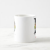 Dublin Monogramm Buchstabe D Personalisiertes Gesc Kaffeetasse (Mittel)