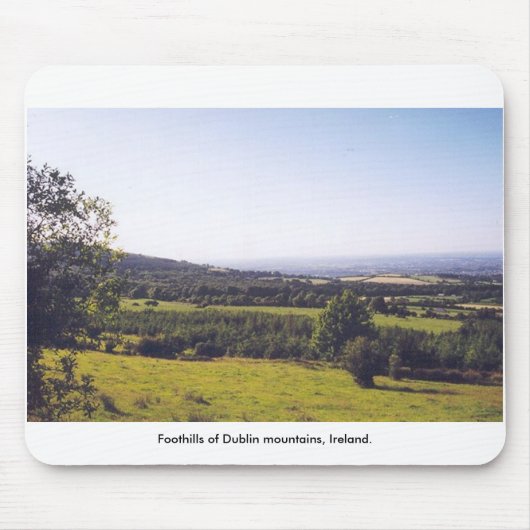 Dublin Mountains, Irland Mousepad (Vorne)