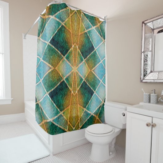 Dublin Nr. 5 Duschvorhang (Beispiel)