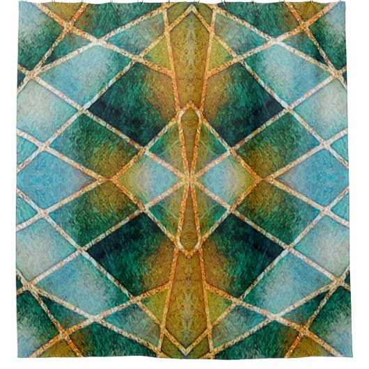 Dublin Nr. 5 Duschvorhang (Vorderseite)