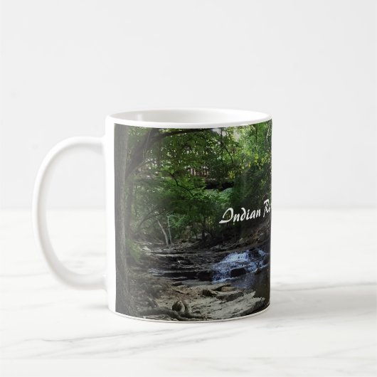 Dublin Ohio Indian Run Creek Kaffeetasse (Links)