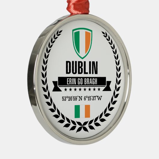 Dublin Ornament Aus Metall (Rechts)