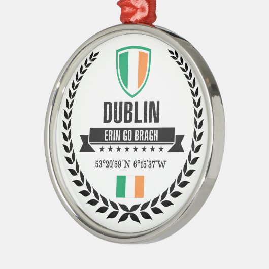Dublin Ornament Aus Metall (Links)