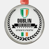 Dublin Ornament Aus Metall (Vorne)