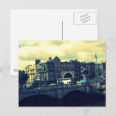 Dublin Pop Art Postkarte (Vorne/Hinten)