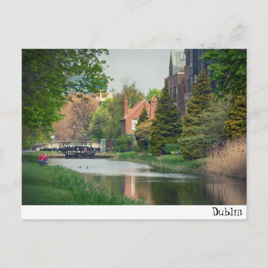 Dublin Postcard Postkarte (Vorderseite)