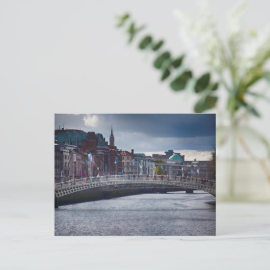 Dublin Postcard Postkarte (Stehend Vorderseite)