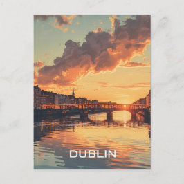 Dublin Postkarte