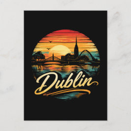 Dublin Postkarte