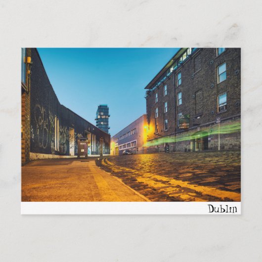 Dublin Postkarte (Vorderseite)