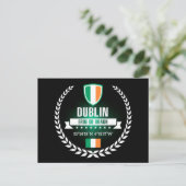 Dublin Postkarte (Stehend Vorderseite)