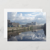 Dublin Postkarte (Vorne/Hinten)