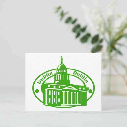 dublin postkarte (Stehend Vorderseite)