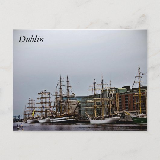 Dublin Postkarte (Vorderseite)