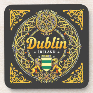 Dublin Republik Irland Getränkeuntersetzer