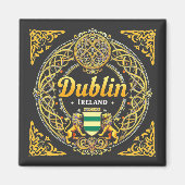 Dublin Republik Irland Magnet (Vorne)