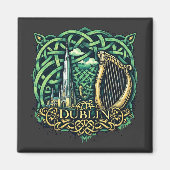 Dublin Republik Irland Magnet (Vorne)