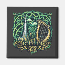 Dublin Republik Irland Magnet