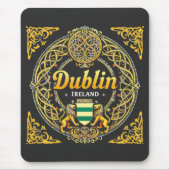 Dublin Republik Irland Mousepad (Vorne)